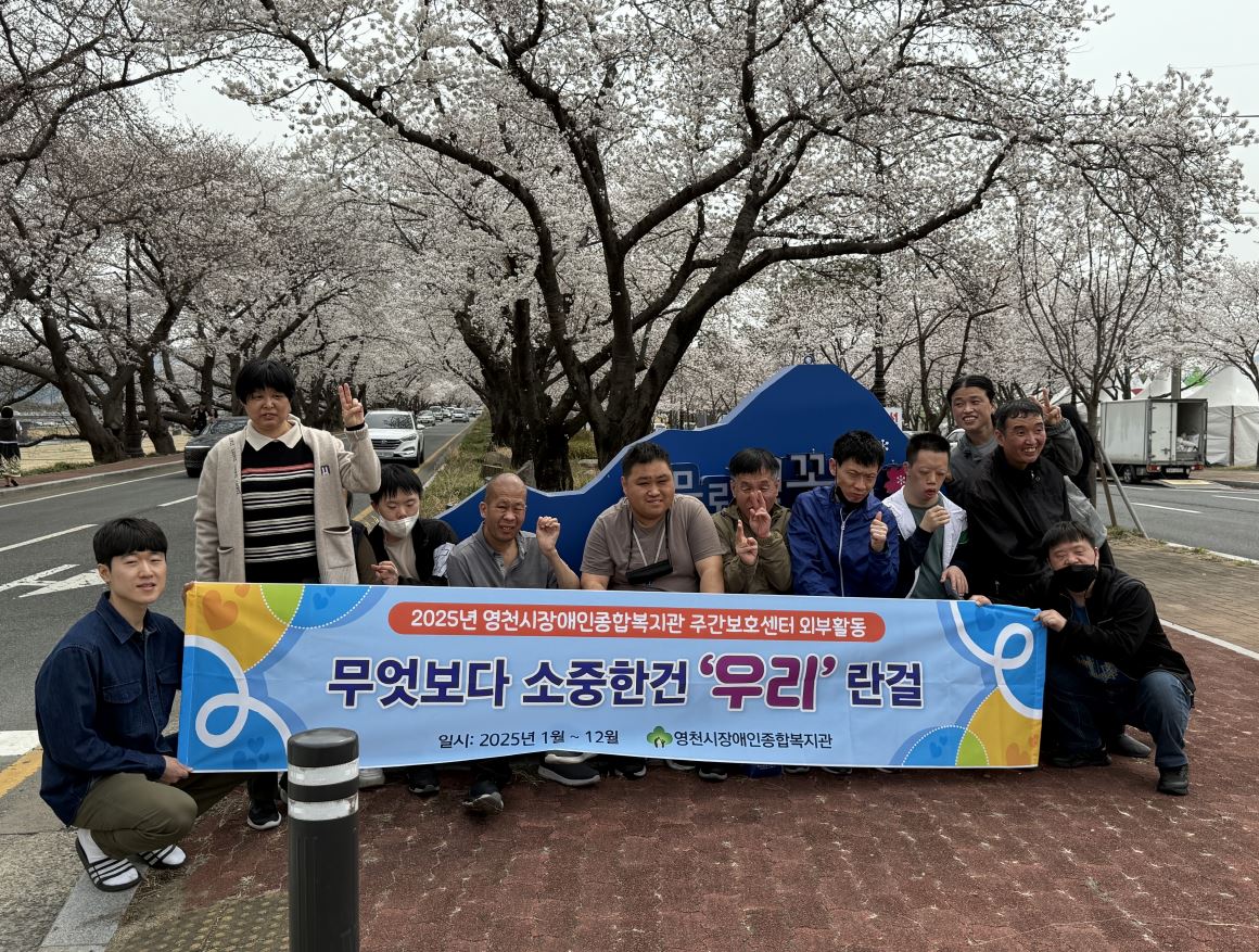 벚꽃길 산책 등